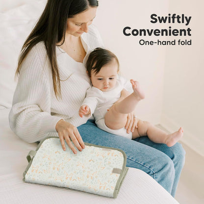 Portable Diaper Changing Pad, Easy Wipe Clean, 25x13 (Prairie)
