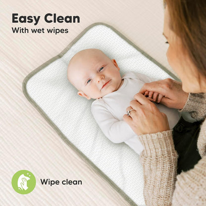 Portable Diaper Changing Pad, Easy Wipe Clean, 25x13 (Prairie)