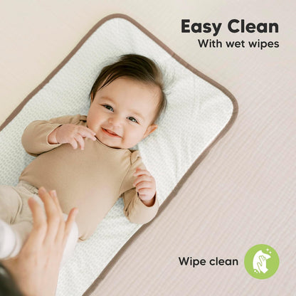 Portable Diaper Changing Pad, Easy Wipe Clean, 25x13 (Prairie)