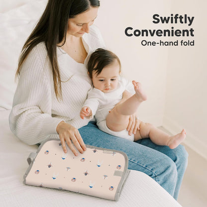 Portable Diaper Changing Pad, Easy Wipe Clean, 25x13 (Prairie)
