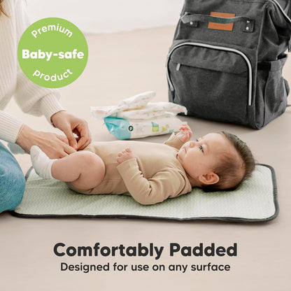 Portable Diaper Changing Pad, Easy Wipe Clean, 25x13 (Prairie)