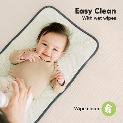 Portable Diaper Changing Pad, Easy Wipe Clean, 25x13 (Prairie)