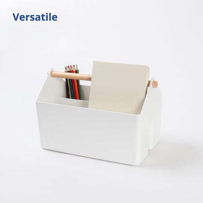 Storage Basket, Medium 4.5L, White, Made in Korea