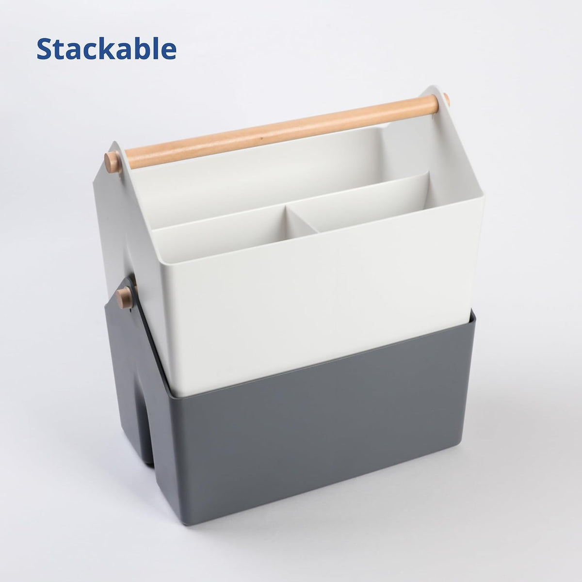 Storage Basket, Medium 4.5L, White, Made in Korea