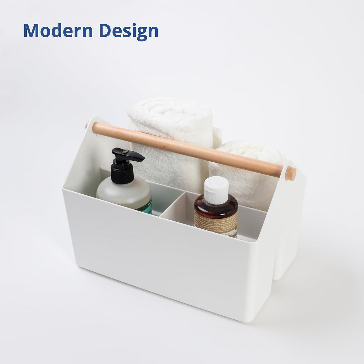 Storage Basket, Medium 4.5L, White, Made in Korea