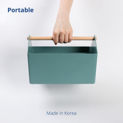 Storage Basket, Medium 4.5L, White, Made in Korea