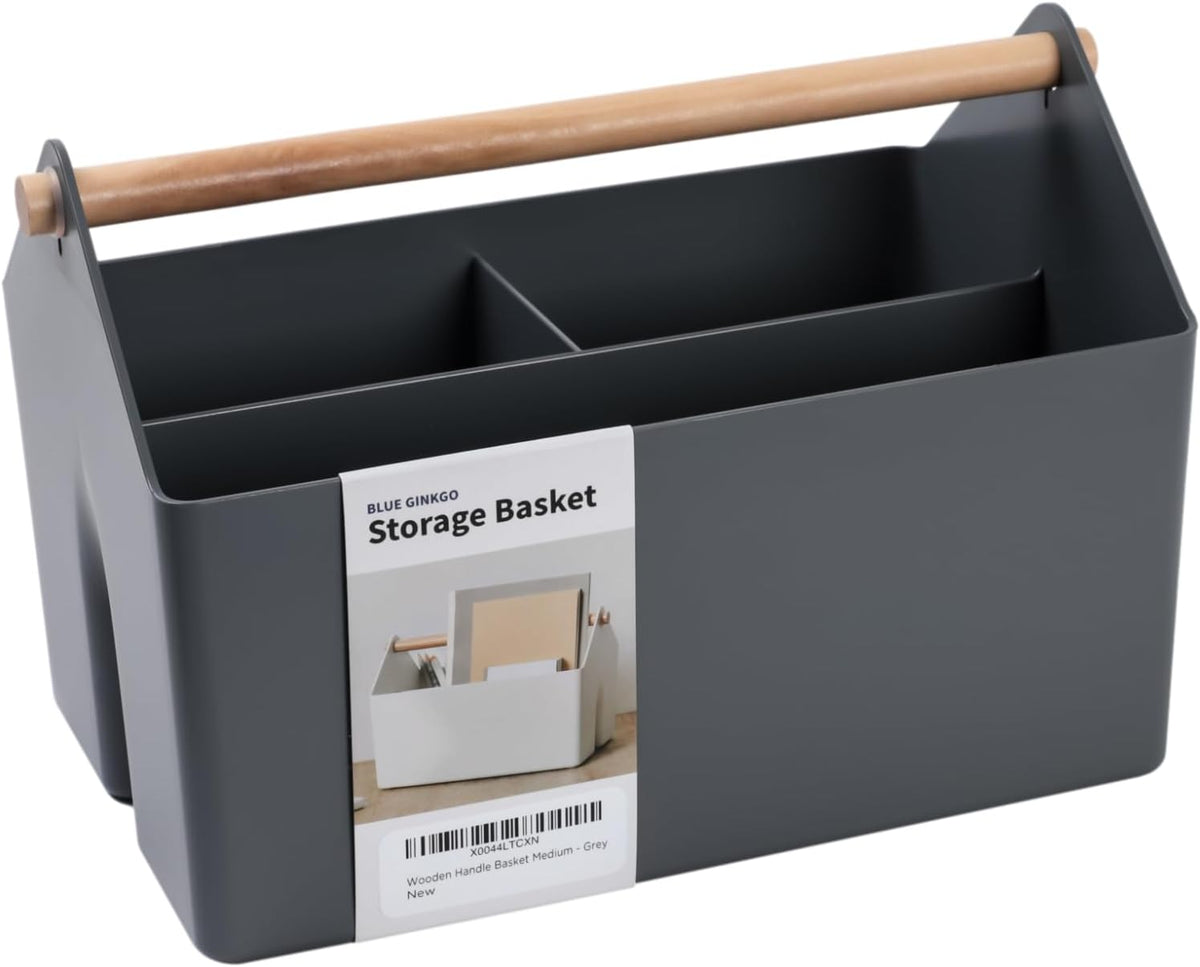 Storage Basket, Medium 4.5L, White, Made in Korea