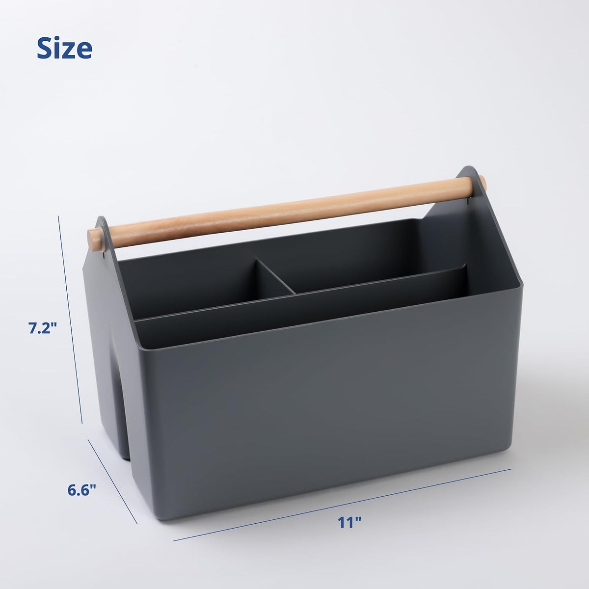 Storage Basket, Medium 4.5L, White, Made in Korea