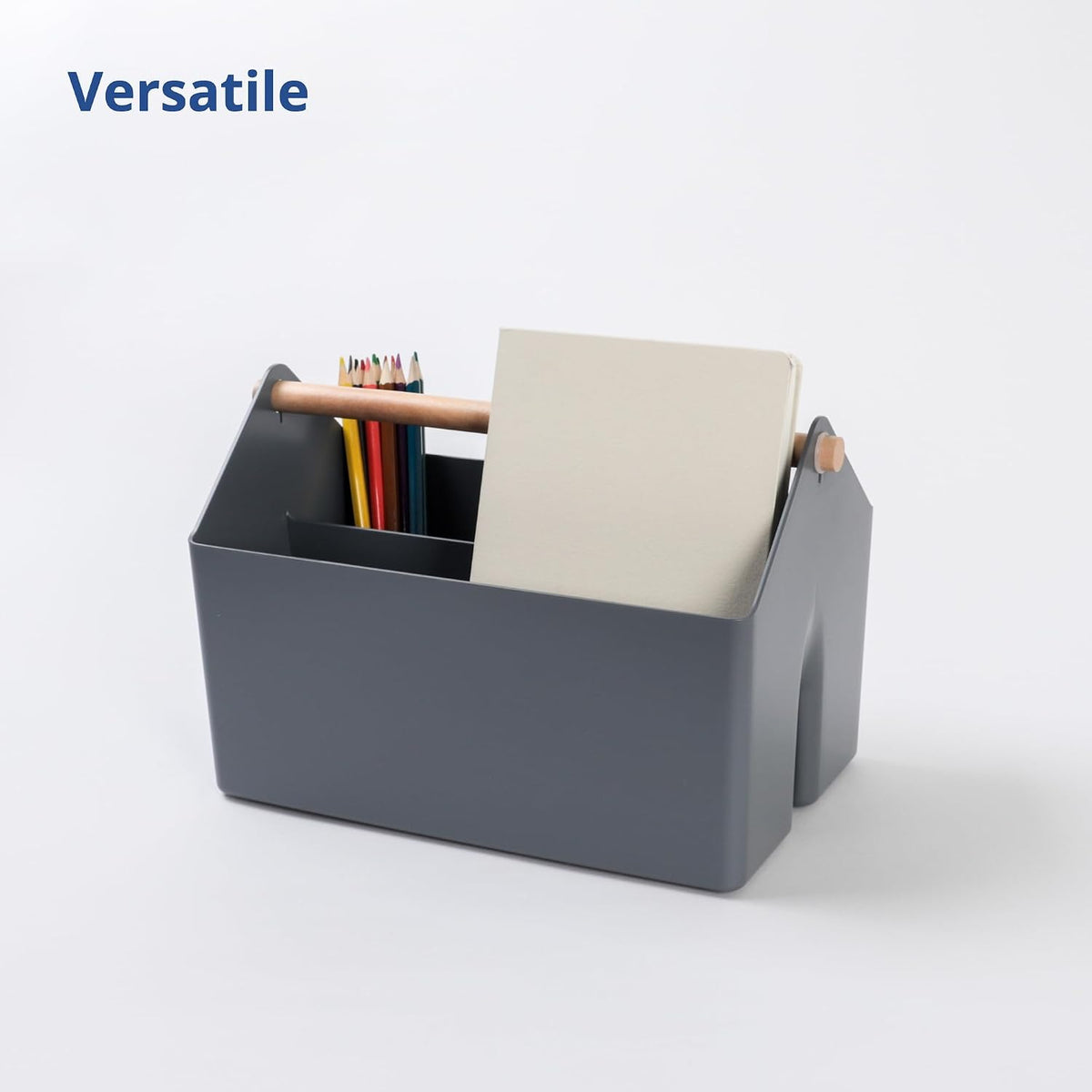 Storage Basket, Medium 4.5L, White, Made in Korea