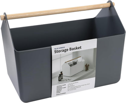 Storage Basket, Medium 4.5L, White, Made in Korea