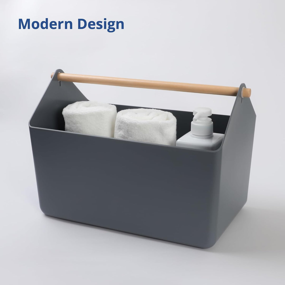 Storage Basket, Medium 4.5L, White, Made in Korea