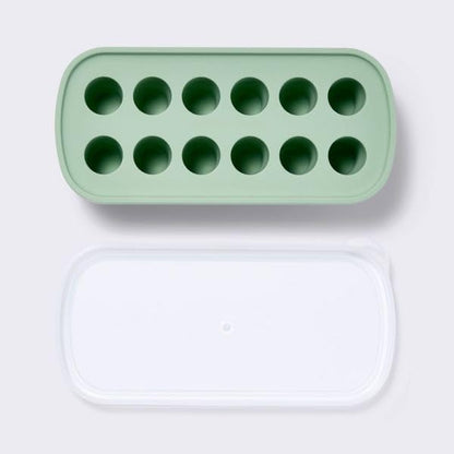 Food Freezer Tray Reusable Silicone Food Storage Container For Freezing Baby Food Soups Broths Sauces Portion Molds Dishwasher Safe Household Meal Prep Freezing Tool