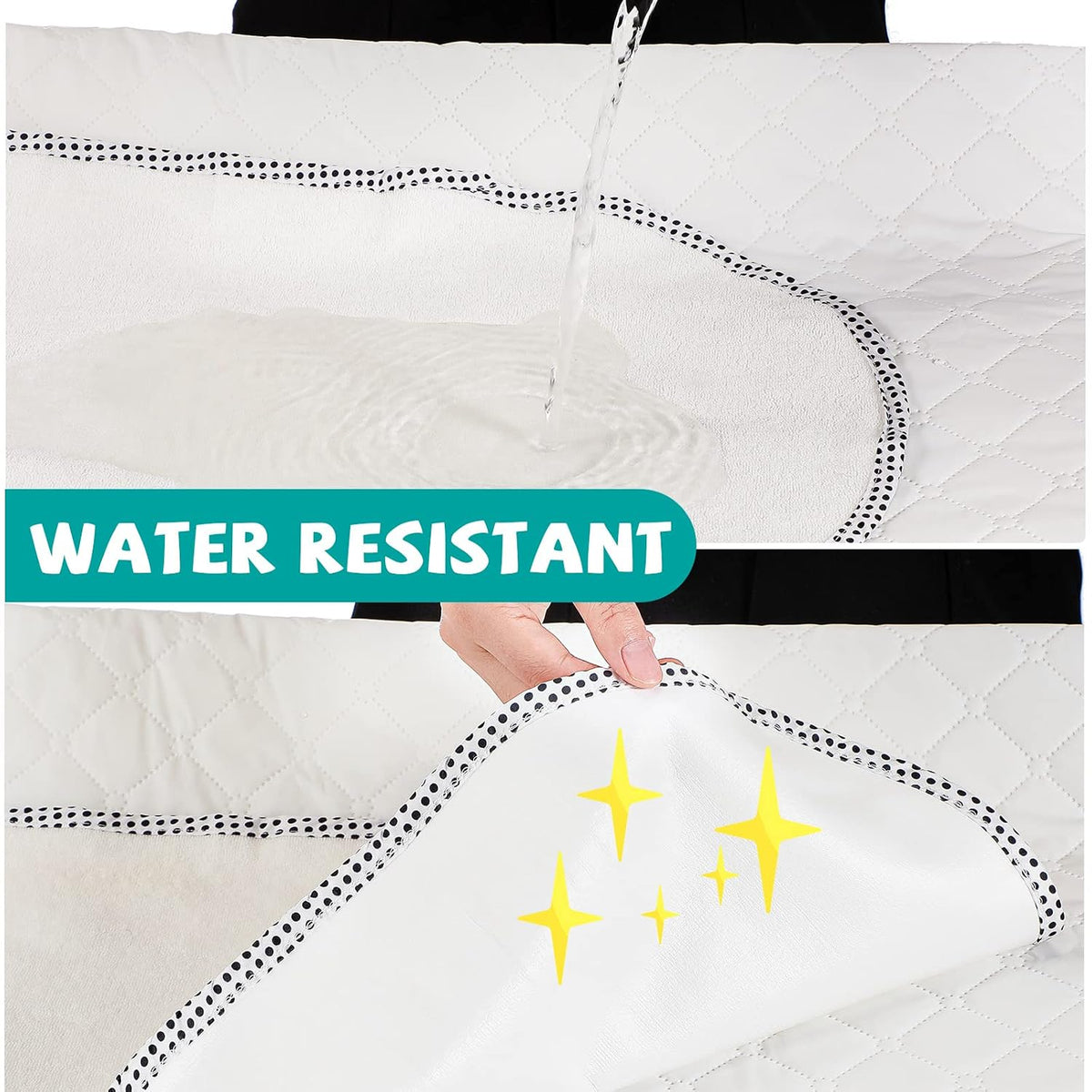 12 Pack Baby Waterproof Changing Pad Liners Portable