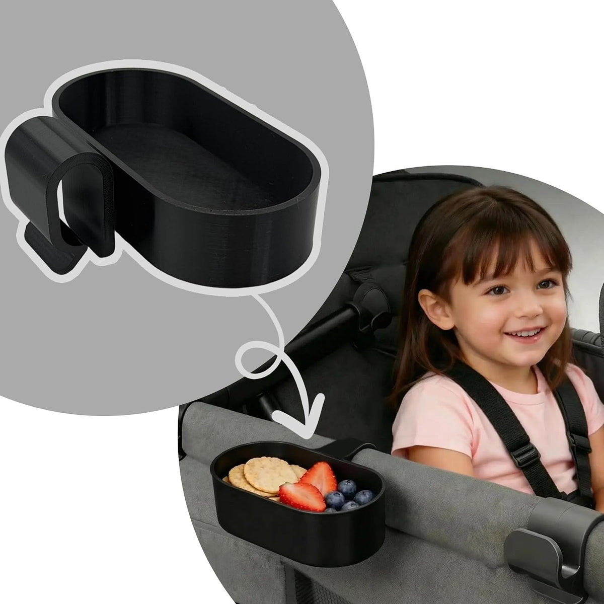 4Pcs Multipurpose Side Hook Compatible with Wonderfold Wagon Durable and Load-Bearing Hook