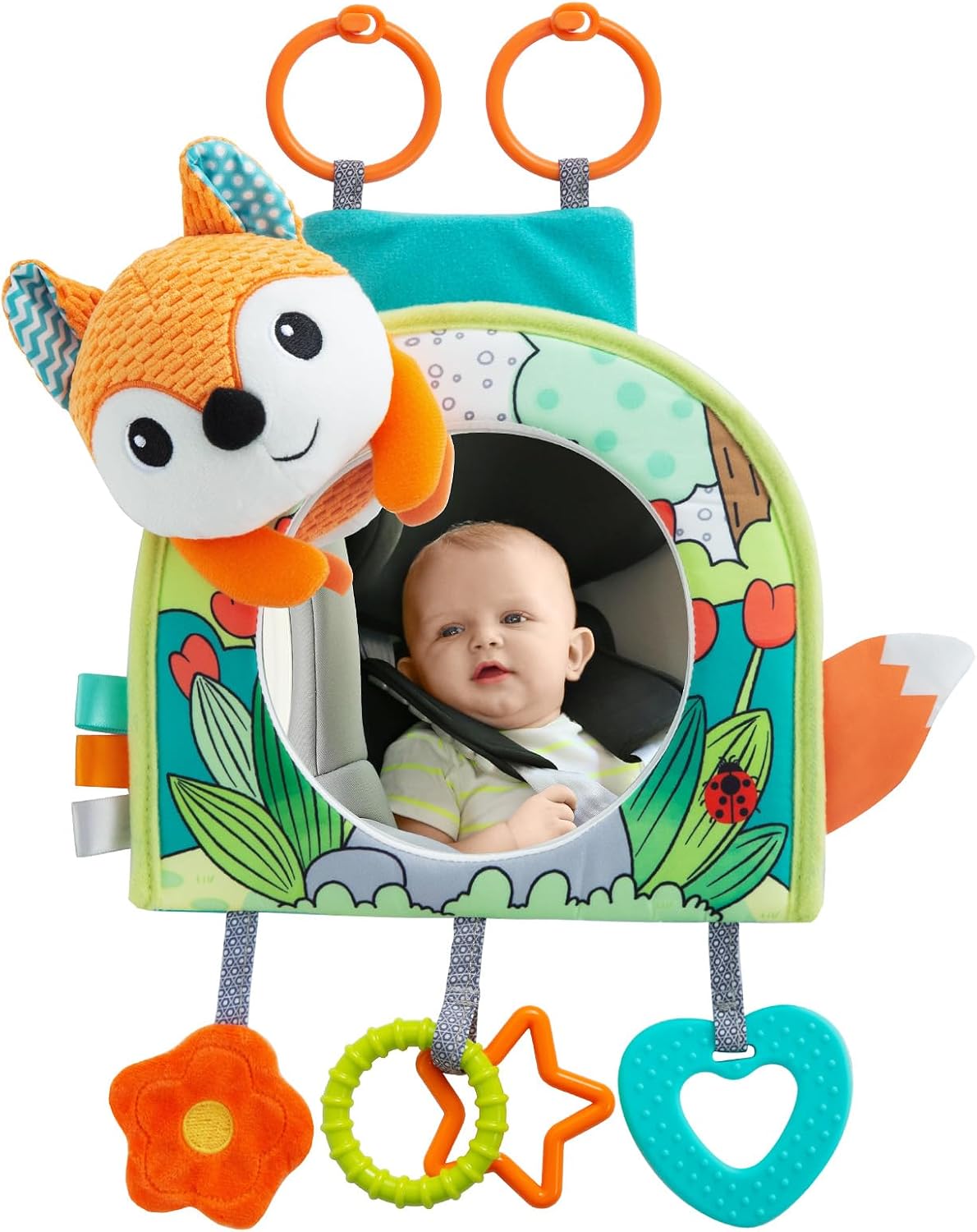Car Seat Toy, Baby Car Mirror Toy for Rear Facing