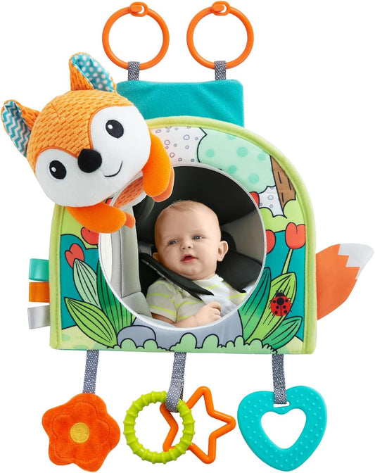 Car Seat Toy, Baby Car Mirror Toy for Rear Facing