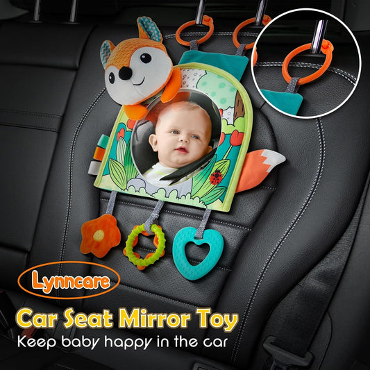 Car Seat Toy, Baby Car Mirror Toy for Rear Facing