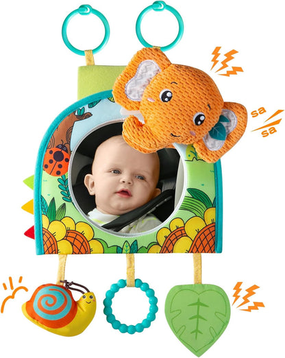 Car Seat Toy, Baby Car Mirror Toy for Rear Facing