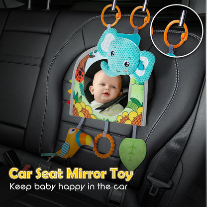 Car Seat Toy, Baby Car Mirror Toy for Rear Facing