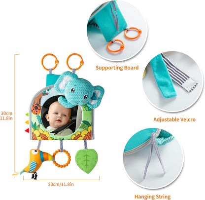 Car Seat Toy, Baby Car Mirror Toy for Rear Facing