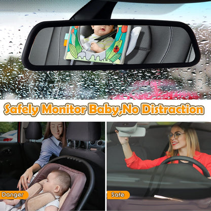 Car Seat Toy, Baby Car Mirror Toy for Rear Facing