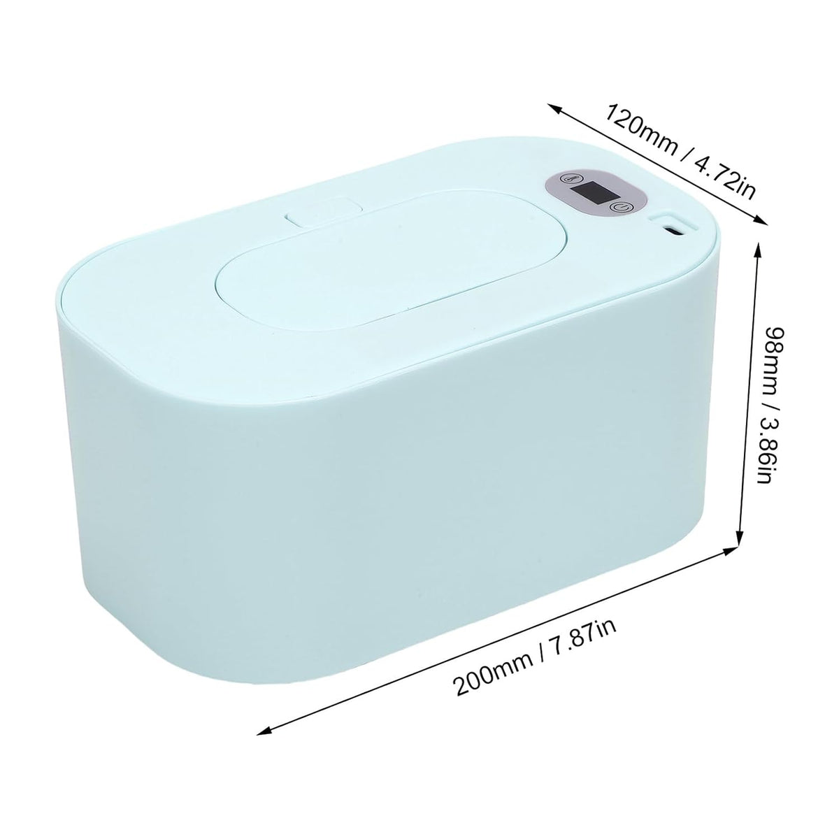 Banapoy Baby Wipe Warmer, USB Powered Dispenser, White