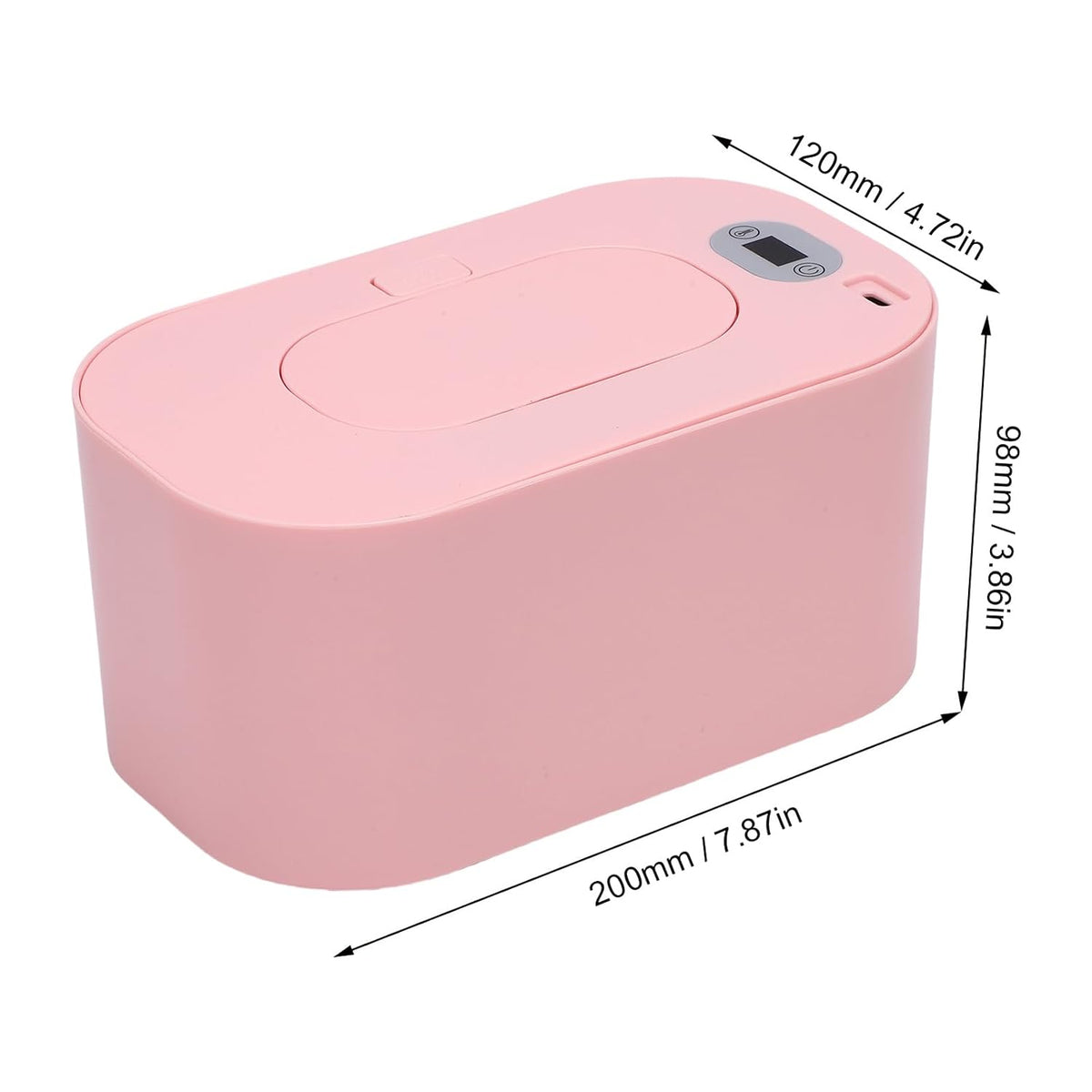 Banapoy Baby Wipe Warmer, USB Powered Dispenser, White