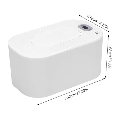 Banapoy Baby Wipe Warmer, USB Powered Dispenser, White