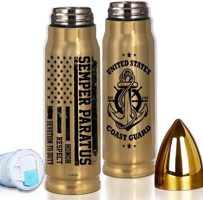 Space Force Gifts, Patriotic Tumbler, 17Oz Water Bottle with American Flag Style, Space Force Tumbler, American Flag Style Insulated Drinkware Gifts for Men, Dad, Husband, Grandpa, Veteran