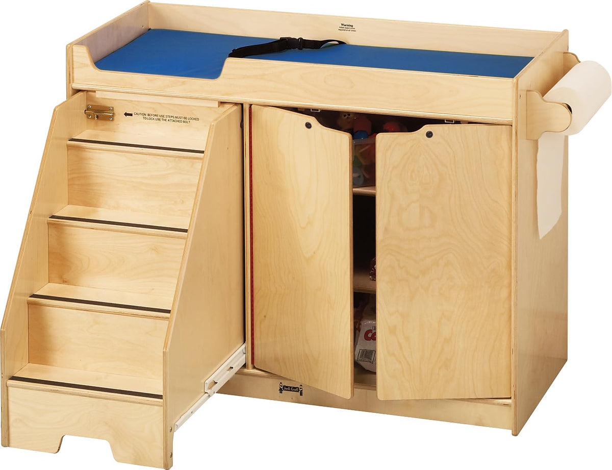 5137JC Changing Table with Stairs, Right