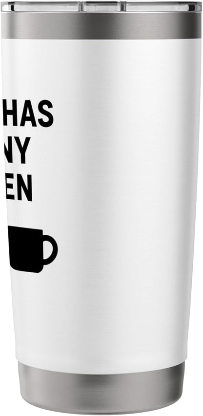 Tabs Overflow Mode Brain Like a Browser Stainless Steel Insulated Tumbler