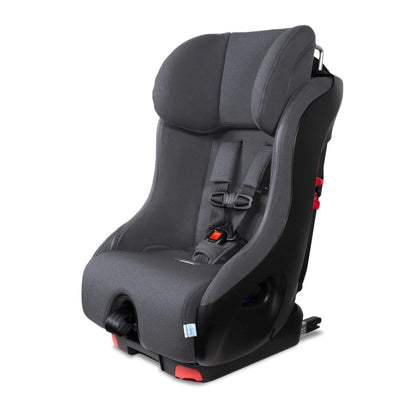 Foonf Convertible Car Seat with Rigid Latch, Crumple Zone Safety System, Adjustable Headrest, Reclining Design, Anti-Rebound Bar & Flame Retardant-Free (Latte Ziip)