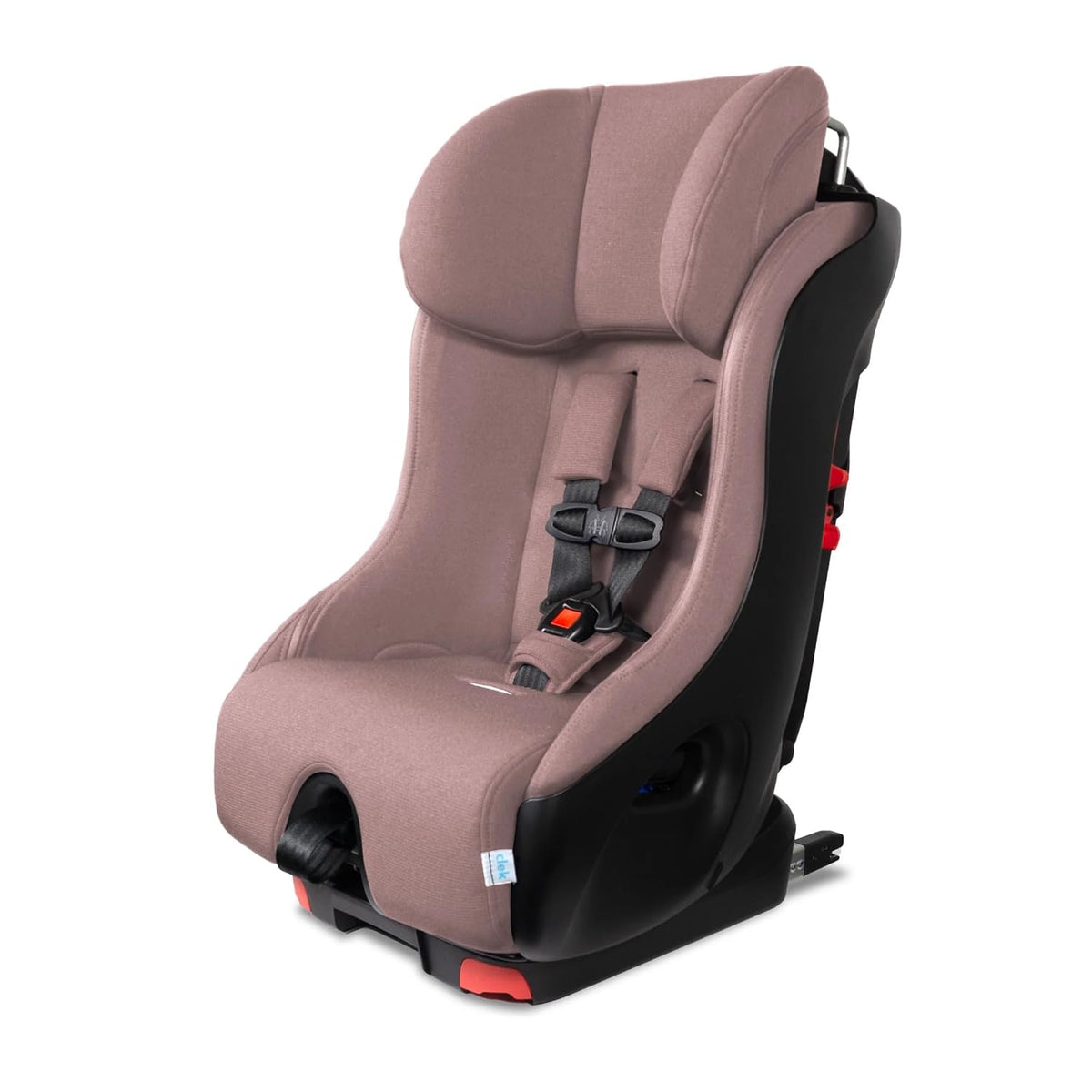 Foonf Convertible Car Seat with Rigid Latch, Crumple Zone Safety System, Adjustable Headrest, Reclining Design, Anti-Rebound Bar & Flame Retardant-Free (Latte Ziip)