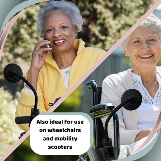 Stroller Mirror - See Your Baby's Face on Stroller Walks. Stroller Accessories to Connect & Engage in Pram or Stroller. Universal Stroller Attachment. ( OG)