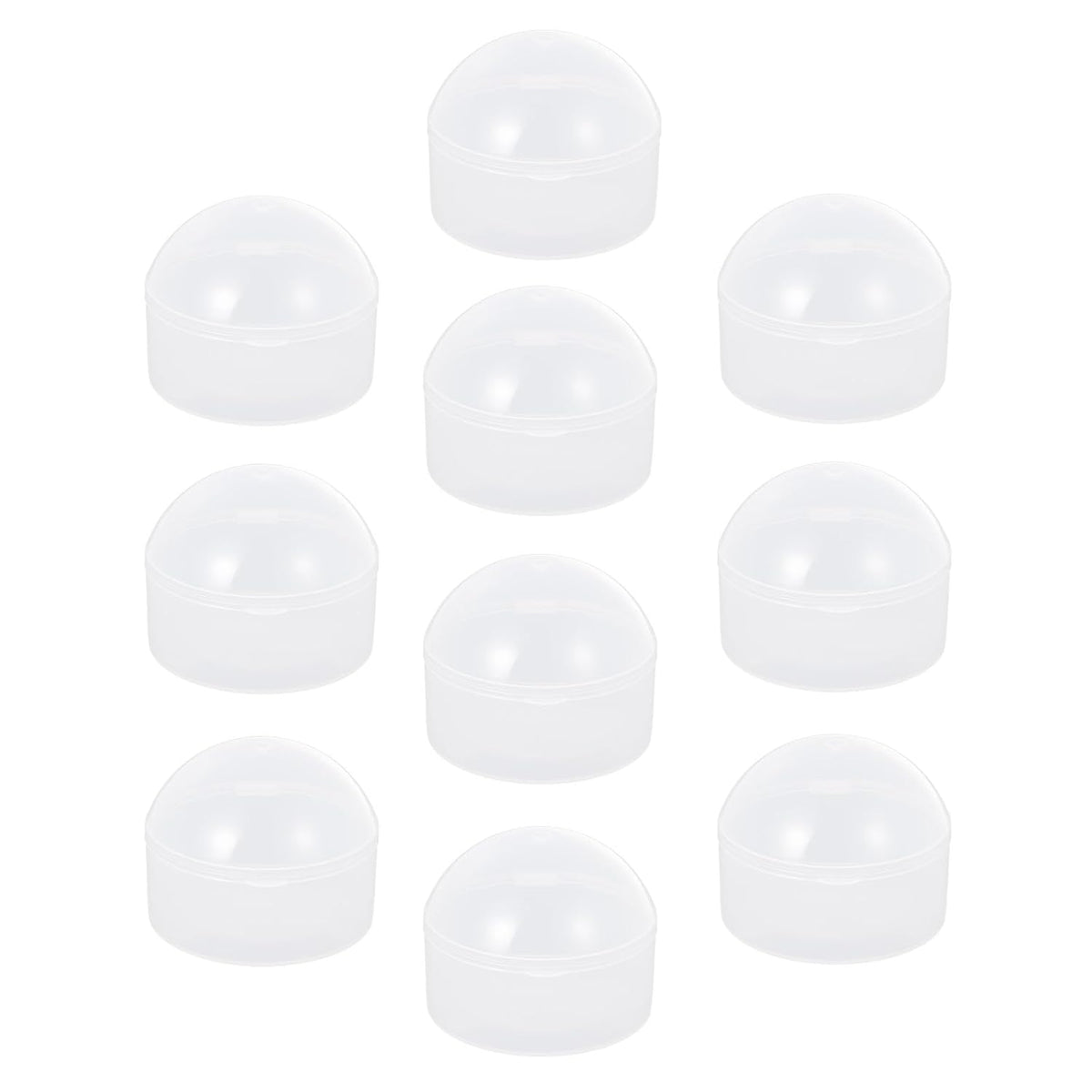 10pcs Storage Box Dustproof Holder Case Portable Organizer for Travel and Diaper Bag