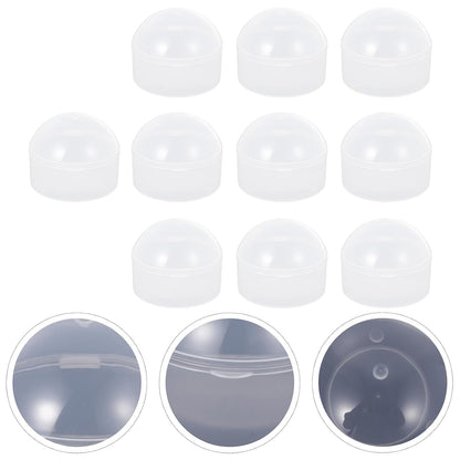 10pcs Storage Box Dustproof Holder Case Portable Organizer for Travel and Diaper Bag