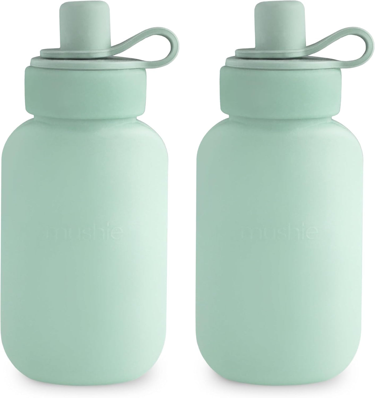 Silicone Puree Pouch 2-Pack | 5 oz Reusable Baby Food Pouches (Cambridge Blue)
