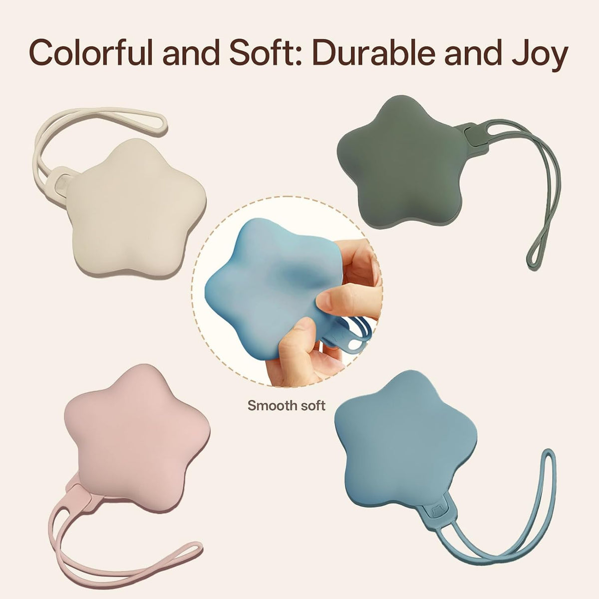Silicone Pacifier Holder Case, Pacifiers Holder Pouch for Diaper Bag, Pacifier Storage Case for Baby Girl Boy, Outdoor On-The-Go Use, 2 Pack, Light Pink + Pink