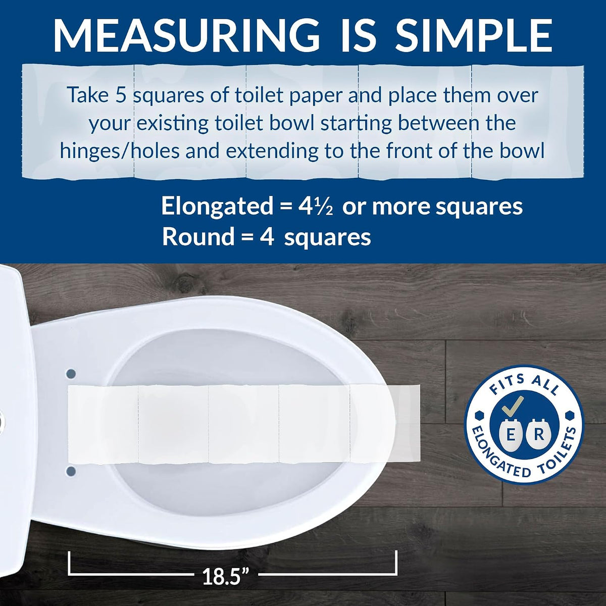 Little2Big Toilet Seat with Built-In Toddler Potty Training Seat, Slow Close, Easy to Install, Made in USA, ELONGATED, White