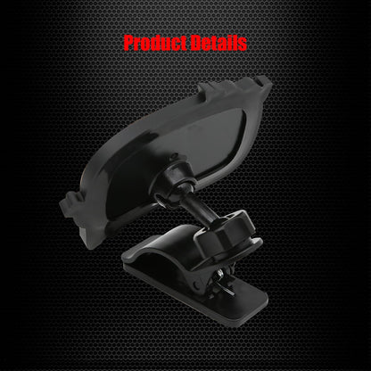 Clip On Amusing Baby Car Mirror, Adjustabe HD Glass Convex Wide Angle Interior Rearview Baby Rear Facing Mirror (Amusing Framed Rectangle, Small, 3.5" X 2.2")
