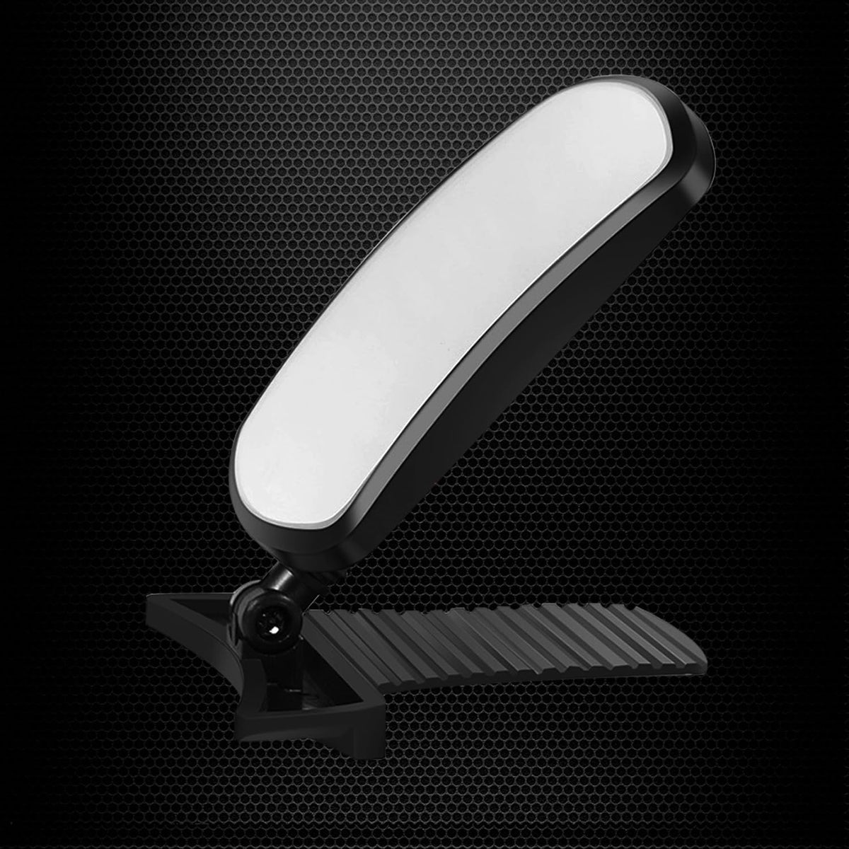 Clip On Amusing Baby Car Mirror, Adjustabe HD Glass Convex Wide Angle Interior Rearview Baby Rear Facing Mirror (Amusing Framed Rectangle, Small, 3.5" X 2.2")