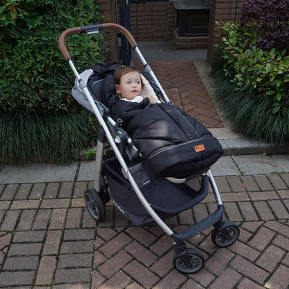 Winter Warm Stroller Footmuff, Waterproof Baby Bunting Bag with Centre and Bottom Open for Easy in and Out, Universal Fit All Strollers, Pram