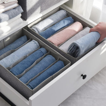Skinny Jeans Organizer for Closet, Tidy Up Easily
