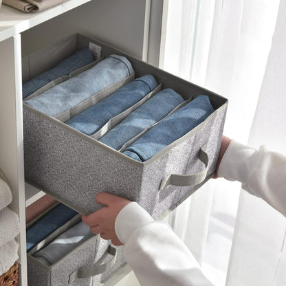 Skinny Jeans Organizer for Closet, Tidy Up Easily