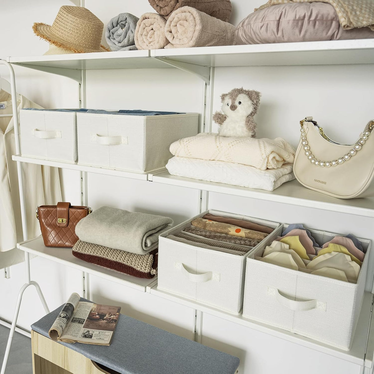 Skinny Jeans Organizer for Closet, Tidy Up Easily
