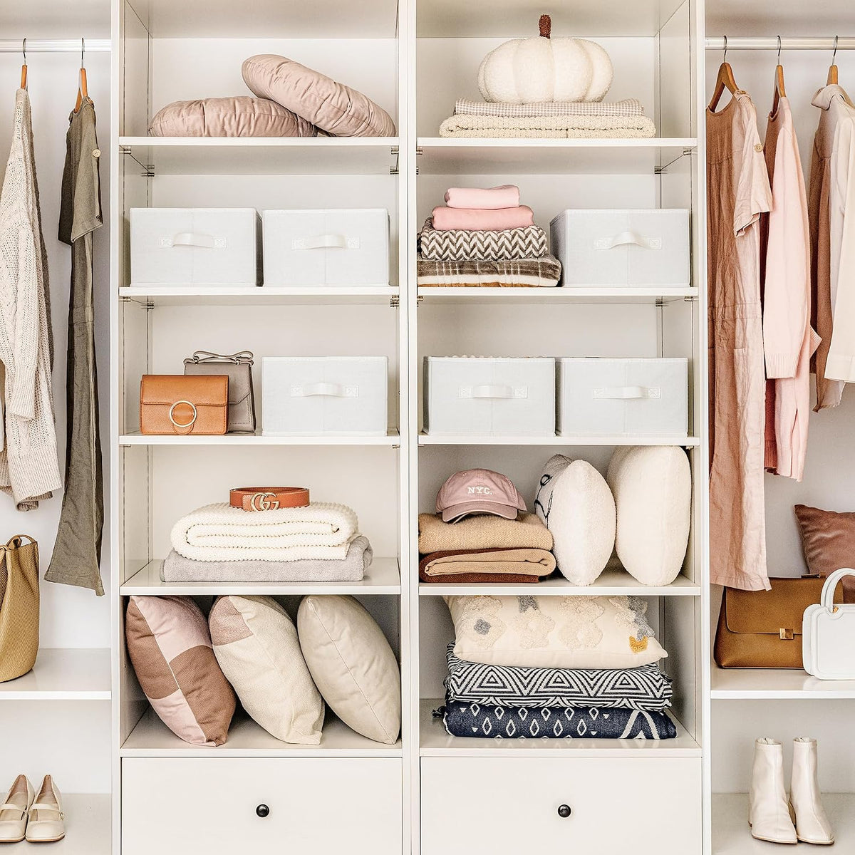 Skinny Jeans Organizer for Closet, Tidy Up Easily