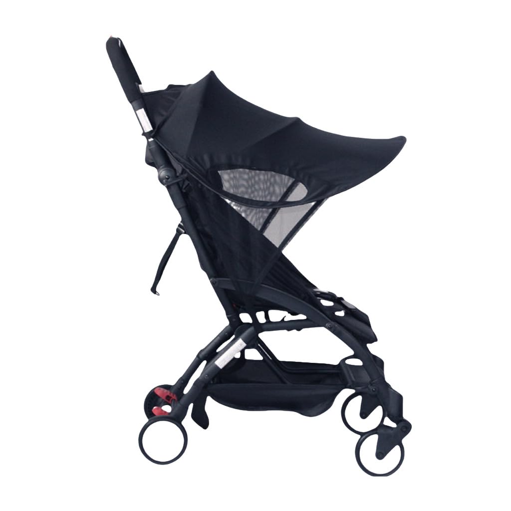 Baby Stroller Sun Shade Sun Rain Shade Blackout Blind Canopy Cover