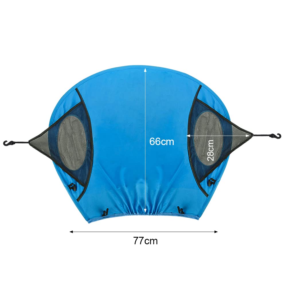 Baby Stroller Sun Shade Sun Rain Shade Blackout Blind Canopy Cover