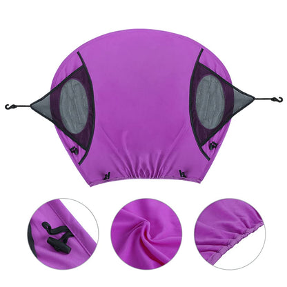 Baby Stroller Sun Shade Sun Rain Shade Blackout Blind Canopy Cover