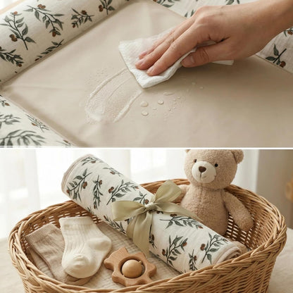 Baby Diaper Changing Pad,Large Waterproof Portable Changing Mat,19.7"x25.6"